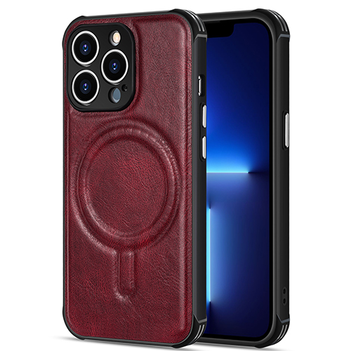 Quattuor anguli Fall Probatur Leather Mobile Phone Casus